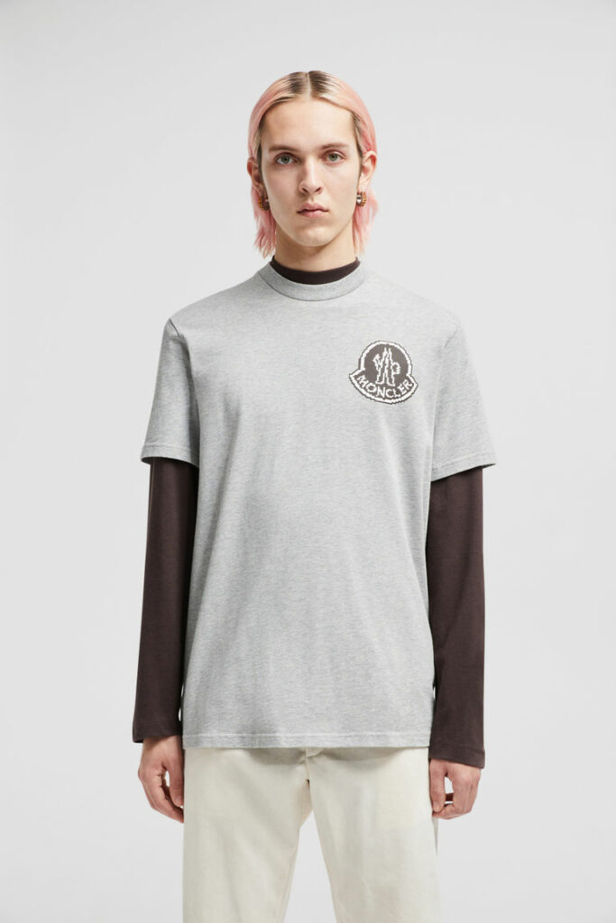 TEE SHIRT LOGO MONCLER HOMME FW24