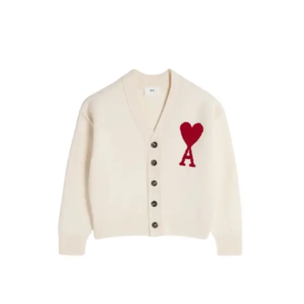 Cardigan "AMI DE COEUR" AMI PARIS