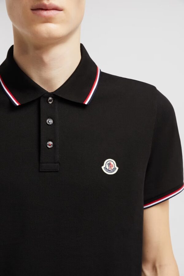 Polo noir MONCLER – Image 3