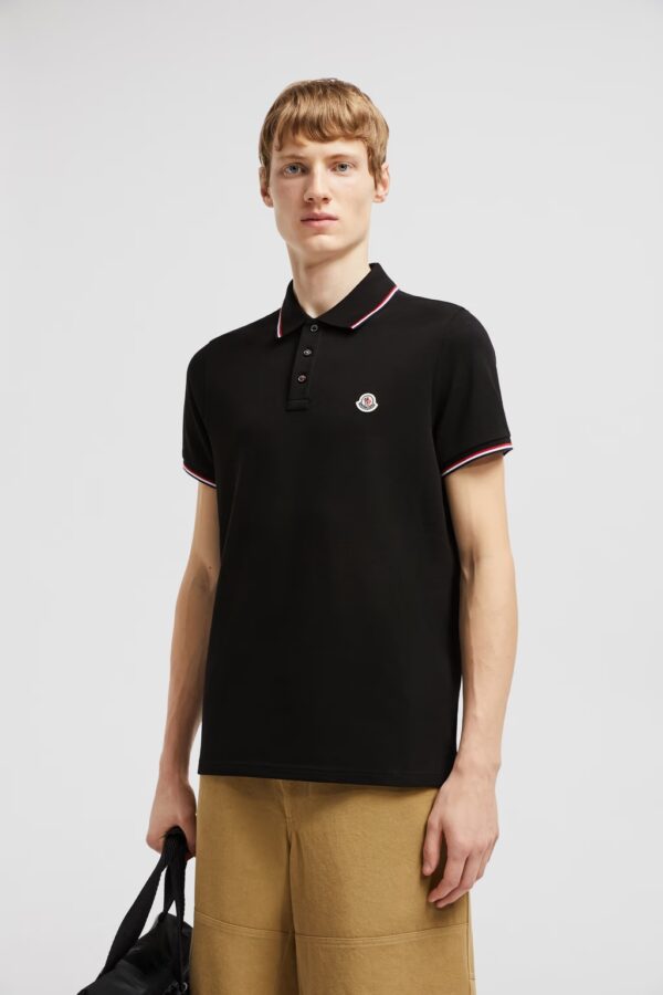 Polo noir MONCLER – Image 2