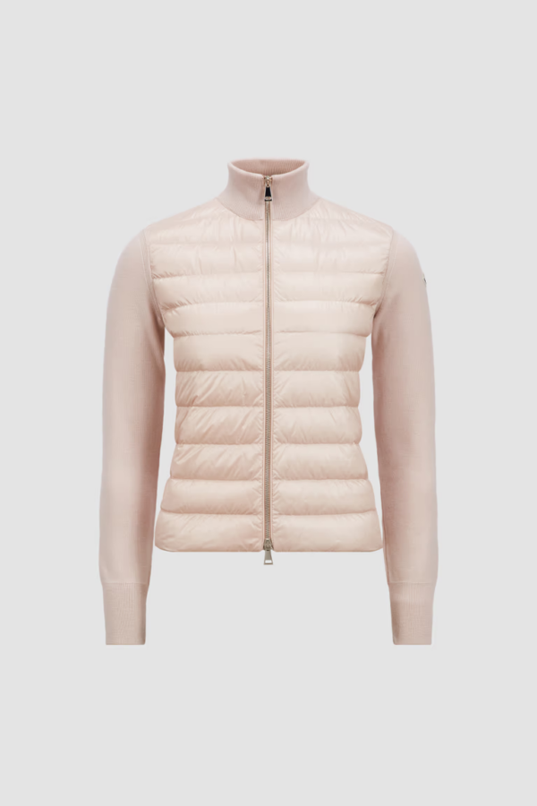 Cardigan zippé matelassé MONCLER